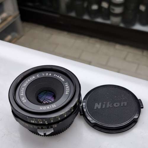 NIKON GN AUTO NIKKOR.C 45MM F2.8 NON Ai MOUNT