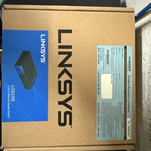 Linksys LGS105 5 port switch