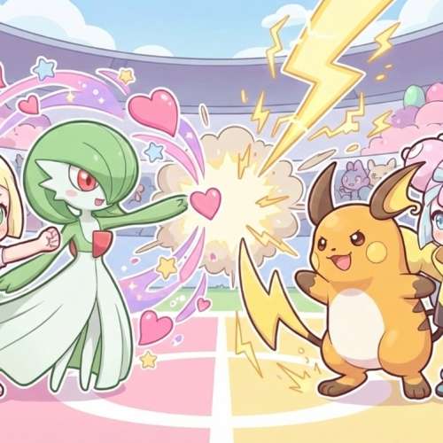 莉莉艾的拍擋@沙奈朵 VS 奇樹的拍擋@比卡超&伊布進化 pokemon pocket ptcg