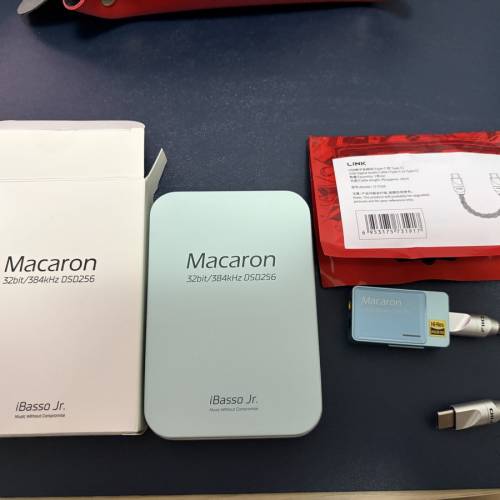 iBasso Macaron DAC 有齊3.5 + 4.4 輸入 跟多條Filo USB C