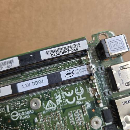 壞 INTEL 第七代i5 NUC7i5DNB