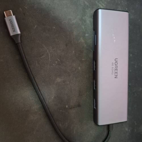 綠聯 Ugreen 4K60Hz 10合1 USB Hub 擴展塢
