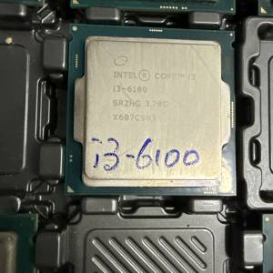 intel i3 6100 處理器