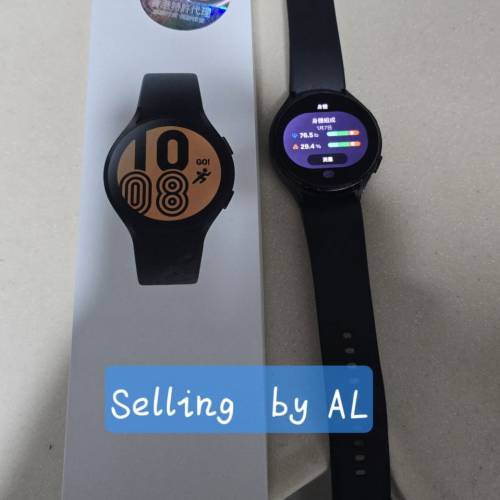 Samsung Galaxy Watch 4 黑色 44mm  BT version