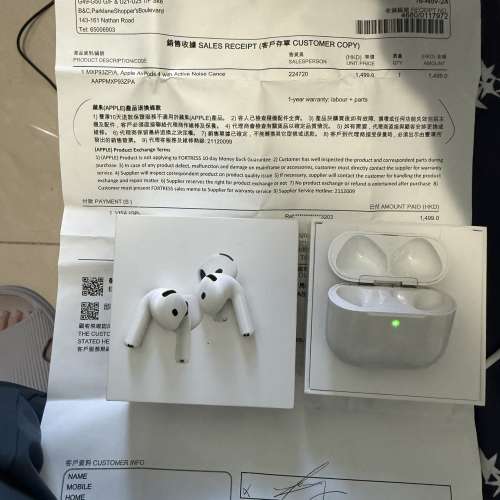 港行AirPod 4 with ANC有單
