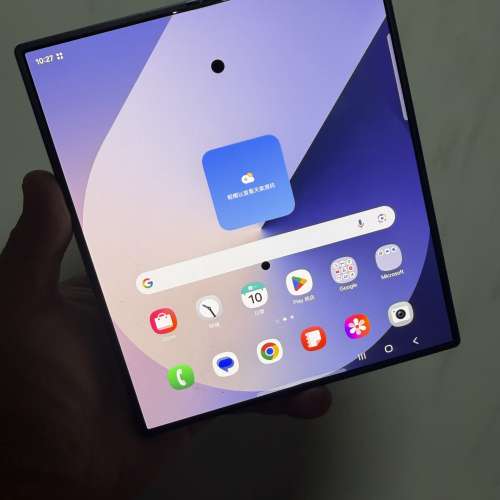 全網最平🔥Samsung galaxy fold 6 12+256美版單卡+esim藍色可換iphone/ipad