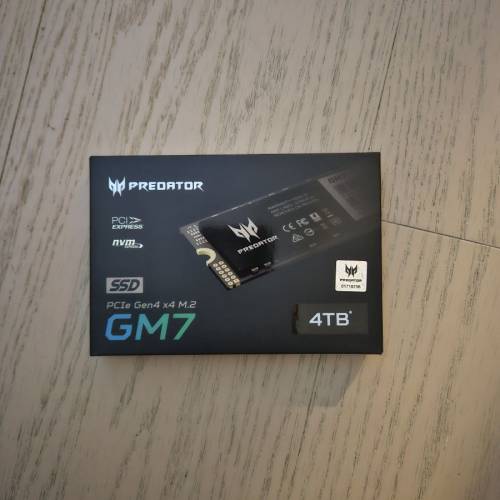 Predator GM7 4TB PCIe Gen4 M.2 ssd