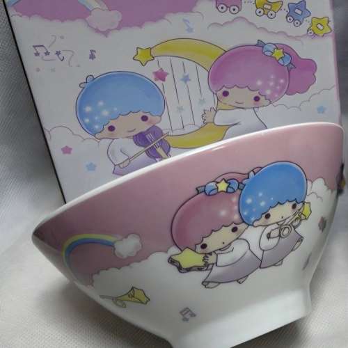 Little Twin Star 陶瓷碗&times;鴻福堂 直徑約13cm