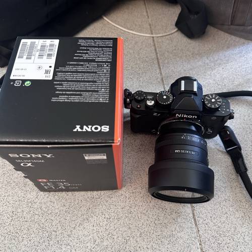 Sony FE 35mm f/1.4 GM 行貨過保有盒 35gm 351.4gm