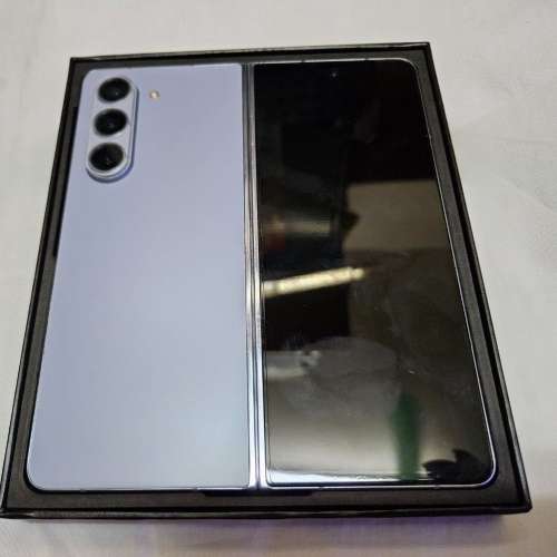 低玩samsung fold 5 12+512 sky blue港行全套