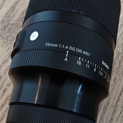 Leica  mount Sigma 35mm f1.4 DG DN