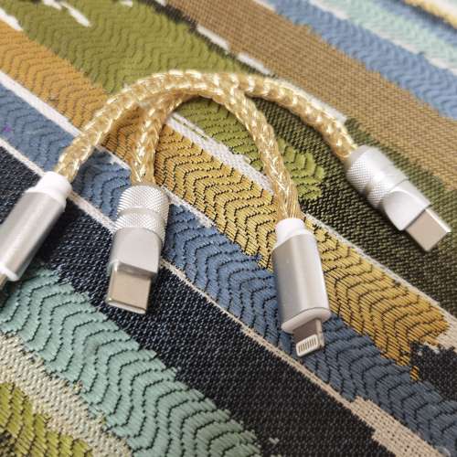 極級 超純銀 type c to type c/ Lightning to type c 數據過機線 for w2 PAW S1 if...