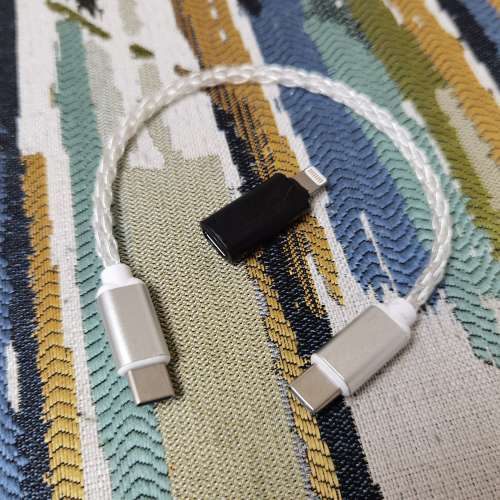 極級 超純銀 type c to type c/ Lightning to type c 數據過機線 for w2 PAW S1 if...