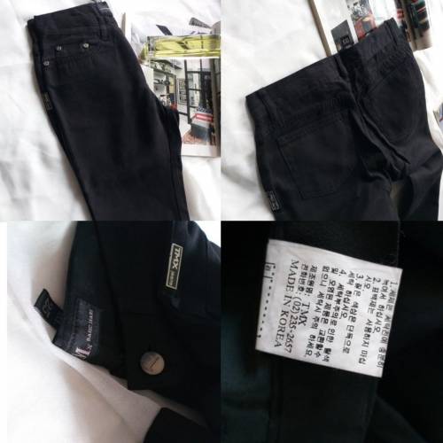保暖！Made in Korea TMX 冬天 黑色 中童 大人 九分褲 長褲  pants