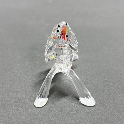 絕版 施華洛世奇 愛情小鳥 水晶擺設 Swarovski LoveBirds Crystal #199123