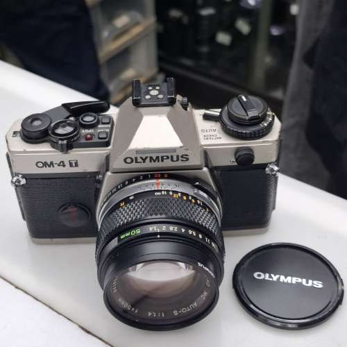 OLYMPUS OM-4T DATE + OM 50MM F1.4 全正常