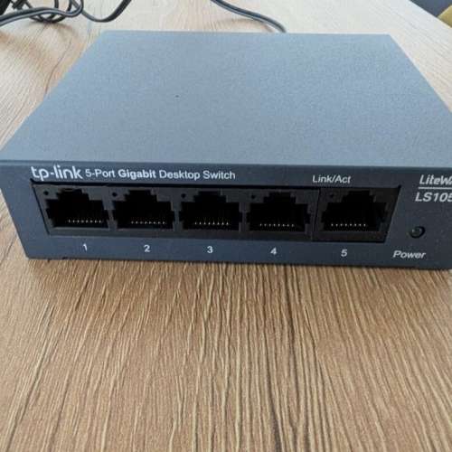 TP-Link 5-port gigabit desktop switch LS105G