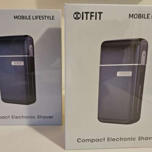 全新未拆封 ITFIT Compact Electronic Shaver 充電電鬚刨