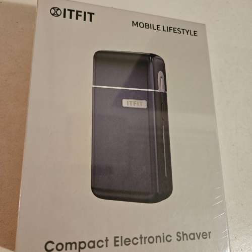 全新未拆封 ITFIT Compact Electronic Shaver 充電電鬚刨
