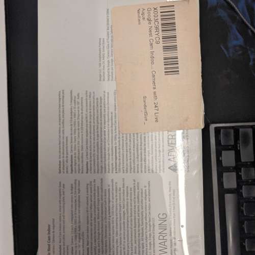 Google Nest Cam Indoor - 1st Generation - Wired Indoor Camera - Control with You