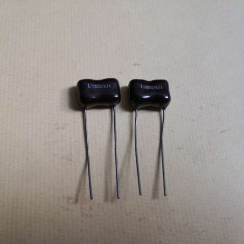 美國 0.01uf 300V 2％銀雲母電容一對