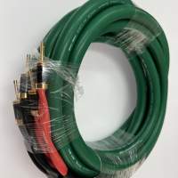 美國 碳纖維鍍金香蕉插頭喇叭線 ( 全新 )