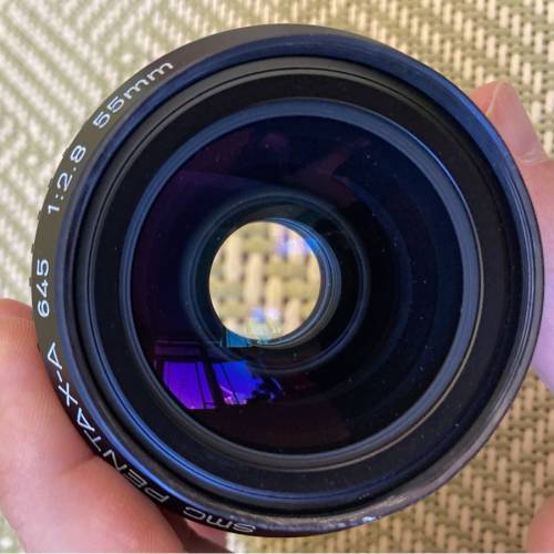 Pentax 645n with FA 75mm 2.8, 55mm 2.8, 67 to 645 adapter