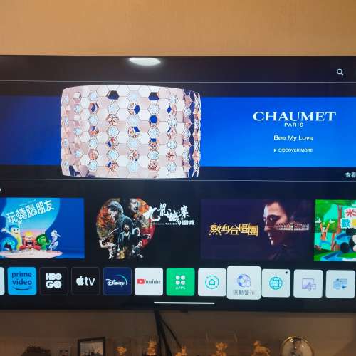 二手 4K LG 65寸大電視 型號 LG65 NANO76CPA 使用時間約 9000小時 not Panasonic S...