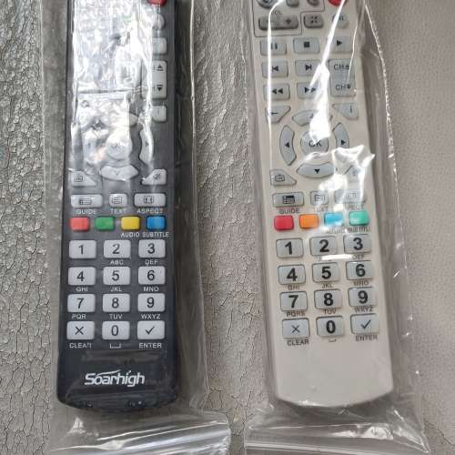 全新 MAGIC TV 機頂盒代用搖控器 (灰白色)