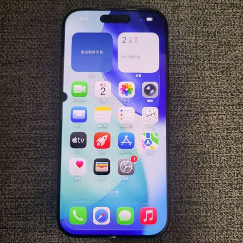 港行 iPhone 16 Pro 128GB **屏有黑點** Apple Care 到 2026 年12月