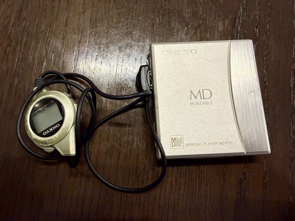 Onkyo MD-P20 Portable MiniDisc Player - 二手或全新隨身音響, 影音