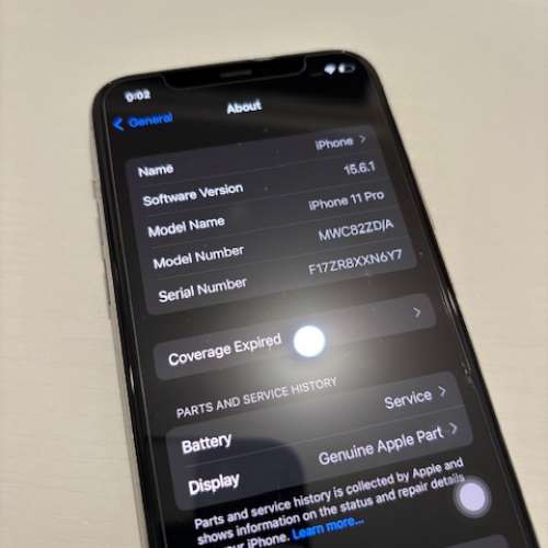 95%新 APPLE Iphone 11pro 11 pro 256GB white 白色 蘋果電話