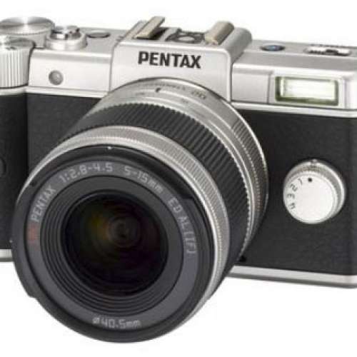 Pentax q set q02 lens 銀黑紀念版