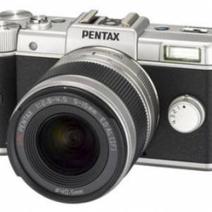 Pentax q set q02 lens 銀黑紀念版