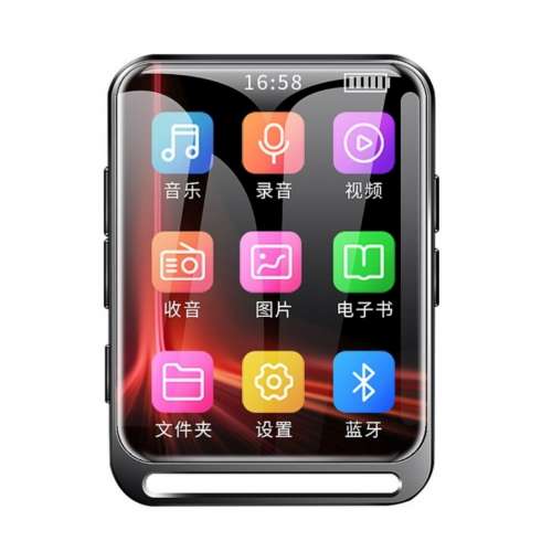 16GB MP3 無損音樂播放器 可插TF卡 Blutetooth 4.2 藍牙/耳機播放 內置喇叭