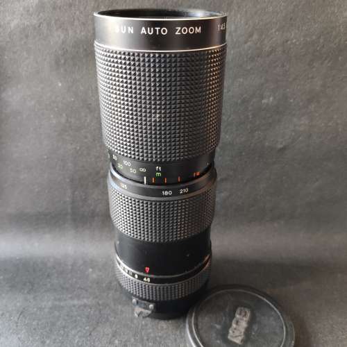 Sun auto zoom 85-210mm 4.5 lens not ai mount 手動對焦鏡頭