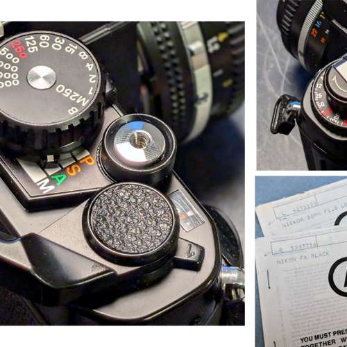 Nikon FA + Nikon Series E 50mm f/1.8