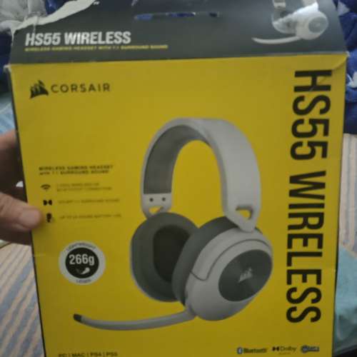 Corsair HS55 wireless Headset 電競 頭戴式 耳機