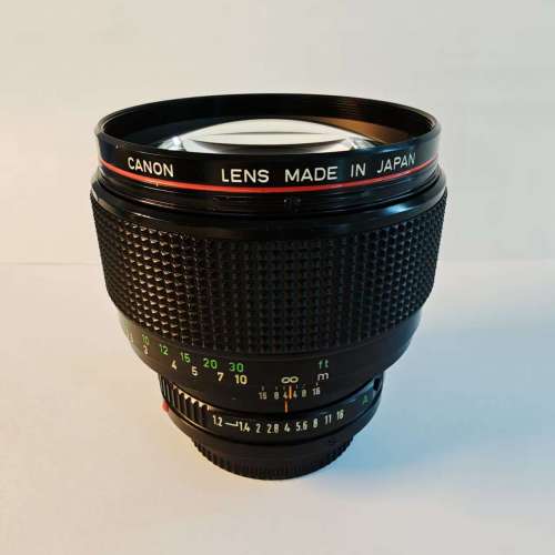 Canon FD 85mm f1.2 L MF 佳能手動鏡