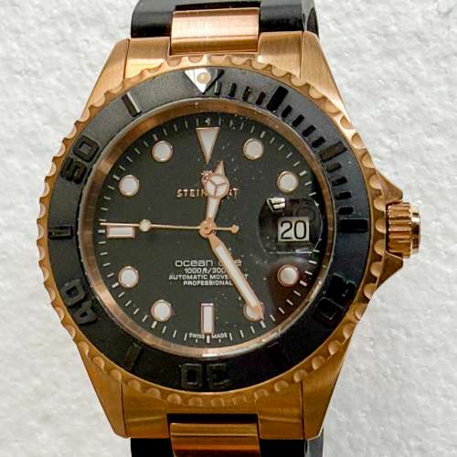 Steinhart Rose Gold Watch
