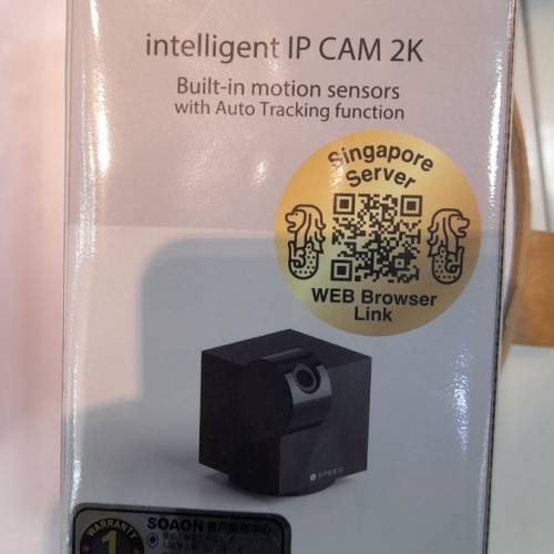 ( 全新行貨連保飬 ) Speed Cube 2K Ip-Cam W/Face Detection