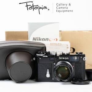 || NIB Nippon Kogaku Nikon S3 - Black Paint / Limited Edition 2000 / 50/f1.4 ||