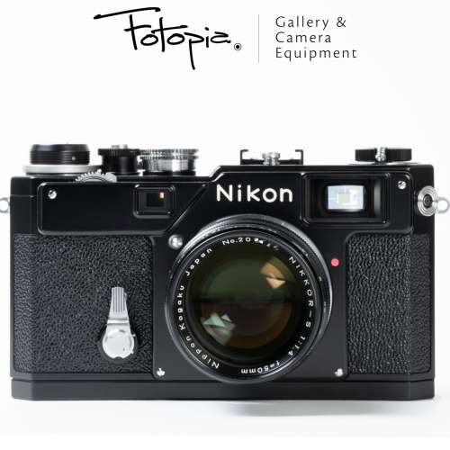 || NIB Nippon Kogaku Nikon S3 - Black Paint / Limited Edition 2000 / 50/f1.4 ||