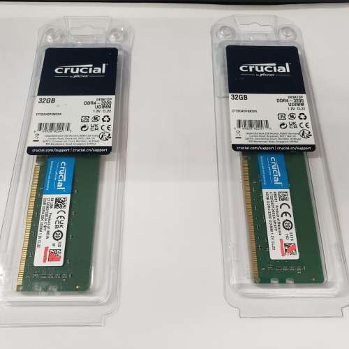 Crucial DDR4 2 x 32GB 64GB ram