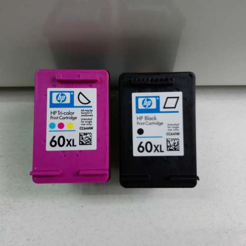 HP 已用完 原裝墨盒 (60XL)