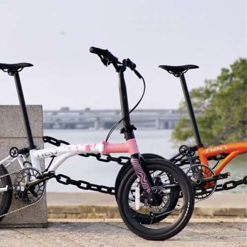 (預訂 橙色 同 限定櫻花粉色) 2026  新款 JAVA NEO 9速 油剎桶軸 16吋349 碳叉鋁合...