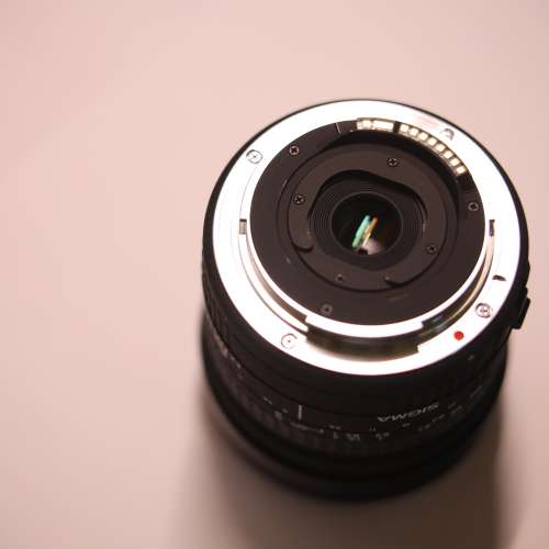 Sigma EF 8mm f3.5 fisheye 全周圓