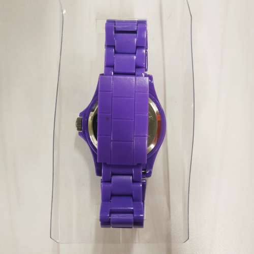 最後兩件!!! 全新 IDENTITY LONDON 紫色手錶 (男女合用)