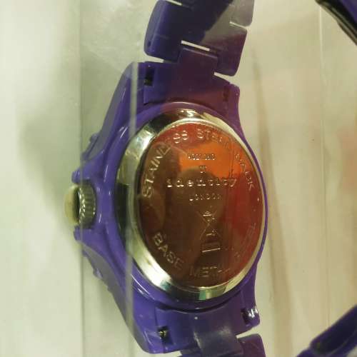 最後兩件!!! 全新 IDENTITY LONDON 紫色手錶 (男女合用)