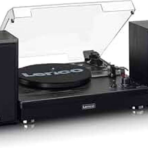 Lenco LS-101 全身黑膠唱機, 即買即用